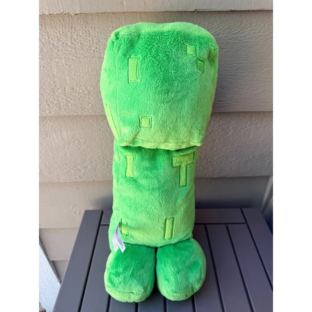 Minecraft Creeper Plush Jinx Mojang Green Large 19 Inch Stuffed Toy - BM